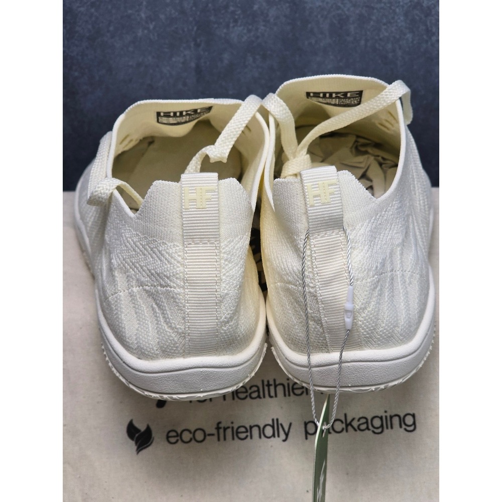 NWT Hike Footwear Comforto Max White Barefoot Neutral Sneakers EU 38 WMNS SZ 7.5 - Picture 3 of 8